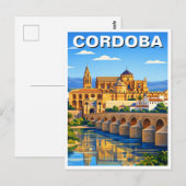 Große Moschee von Córdoba Spanien Postkarte (Vorne/Hinten)