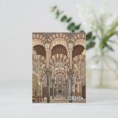 Große Moschee von Cordoba Spanien Postkarte (Stehend Vorderseite)
