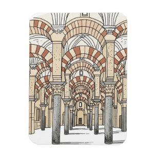 Große Moschee von Cordoba Spanien Reise Magnet