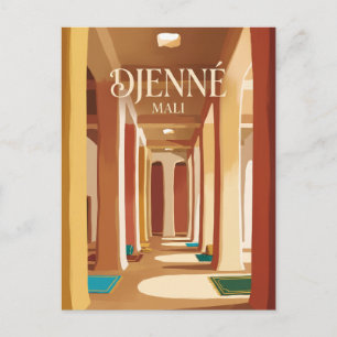 Große Moschee von Djenné Mali Postkarte