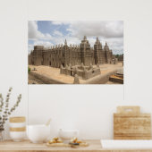 Große Moschee von Djenne Poster (Küche)
