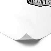 Große Mouth Bass - Fish Art Print Poster (Ecke)