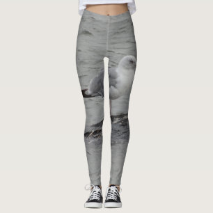 Große Möven-Leggings Leggings