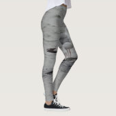 Große Möven-Leggings Leggings (Rechts)