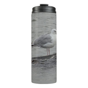 Große Möven-Leggings Thermosbecher