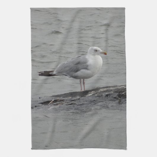 Große Möwe Geschirrtuch (Vertikal)