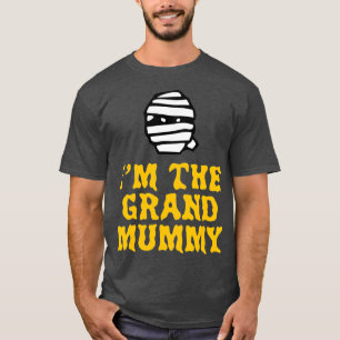 Große Mumie Halloween Mummy Oma Kostüm Faul T-Shirt