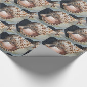 Große Muschel Geschenkpapier (Ecke)