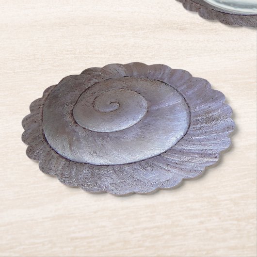 Große Muschel Untersetzer (angewinkelt)