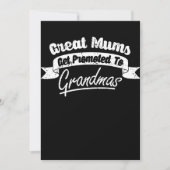 Große Mütter werden zu Gradmas Mum Gran Grandm bef Einladung (Vorderseite)