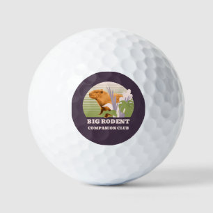 Große Nagetier-Begleiter-Club Capybara Golfball