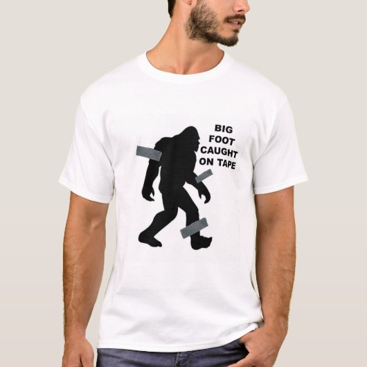 Große Nahrung gefangen auf Band-lustigem T-Shirt (Vorderseite)