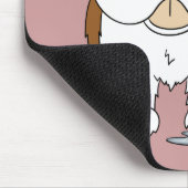 Große Nase Bernhardiner Mousepad (Ecke)