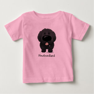 Große Nase Neufundland Baby T-shirt