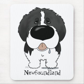 Große Nase Neufundland Mousepad