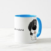 Große Nase Neufundland Tasse (VorderseiteRechts)
