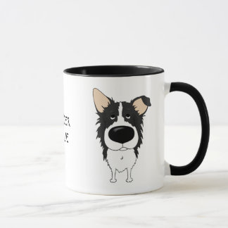 Große Nasen-Border-Collie Tasse