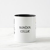 Große Nasen-Border-Collie Tasse (Zentrum)