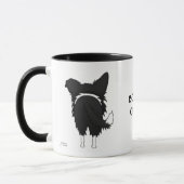 Große Nasen-Border-Collie Tasse (Links)