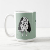 Große Nasen-englischer Setzer Kaffeetasse (Links)