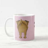Große Nasen-Grenze Terrier Kaffeetasse (Links)