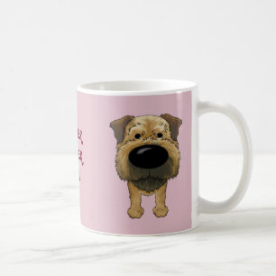 Große Nasen-Grenze Terrier Kaffeetasse
