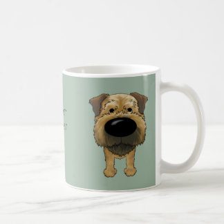 Große Nasen-Grenze Terrier Kaffeetasse