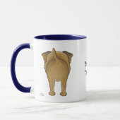 Große Nasen-Grenze Terrier Tasse (Links)