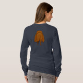 Große Nasen-Irischer Setter T-Shirt (Schwarz voll)