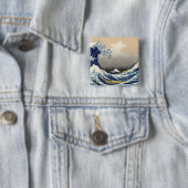 Große nautische Kanagawa Welle des Fuji Japan, abe Button (Beispiel)