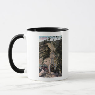 Große Neigungs-Eisenbahn-Ansicht Tasse
