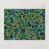 Große Neonzirkel Postkarte (Vorderseite)