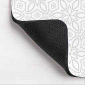 Große neutrale Boho-Geometrie-Mauspad für den Schr Mousepad (Ecke)