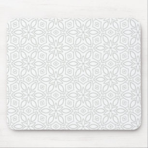 Große neutrale Boho-Geometrie-Mauspad für den Schr Mousepad