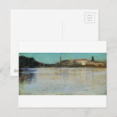 Große Nevka von Ivan Shishkin Postkarte (Vorne/Hinten)