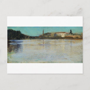 Große Nevka von Ivan Shishkin Postkarte