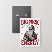 Große Nick Energie Button (Vorderseite/Rückseite)