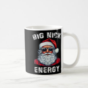Große Nick Energie Lustiger Weihnachtsmann Christm Kaffeetasse