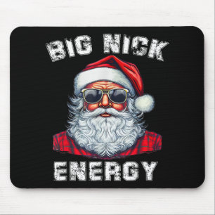 Große Nick Energie Lustiger Weihnachtsmann Weihnac Mousepad