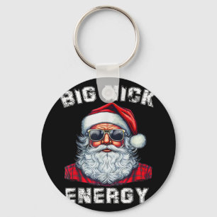 Große Nick Energie Lustiger Weihnachtsmann Weihnac Schlüsselanhänger