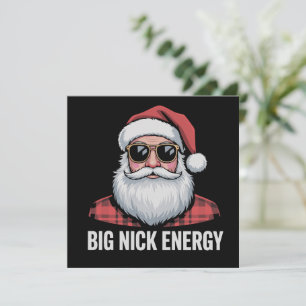 Große Nick Energie Weihnachten Santa Sonnenbrille