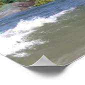 Große Noahs Ark Diorama Gloss-Leinwand Poster (Ecke)