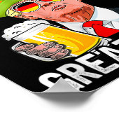 Große Nochmal Funny Pro Trump 2024 Poster (Ecke)