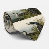 Große Nordtaucher Loon Audubon Birds of America Krawatte (Gerollt)