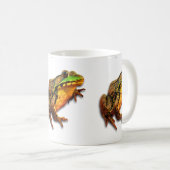 Große Ochsenfrösche Drei Frösche Kaffeetasse (VorderseiteRechts)