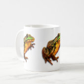 Große Ochsenfrösche Drei Frösche Kaffeetasse (Vorderseite Links)