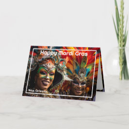 💚 💜 💛 Große Offenbarung: Mardi Gras Magic Karte