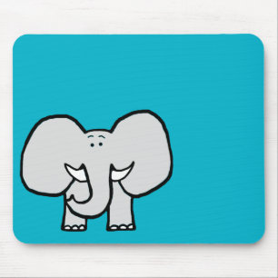 Große Ohren der Elefant Mousepad