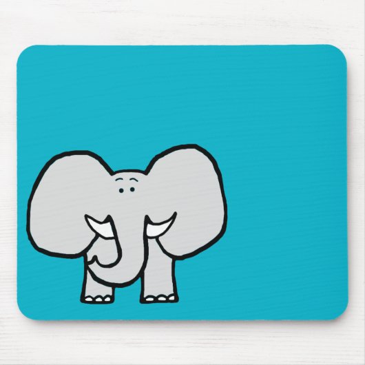 Große Ohren der Elefant Mousepad (Vorne)