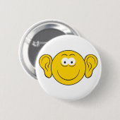 Große Ohren Gesicht Button (Vorne & Hinten)